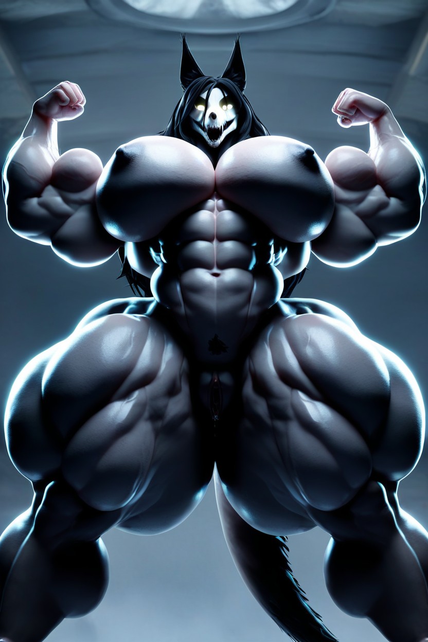 Massive Ass, Massive Pectorals, Tits Furry AI Porn