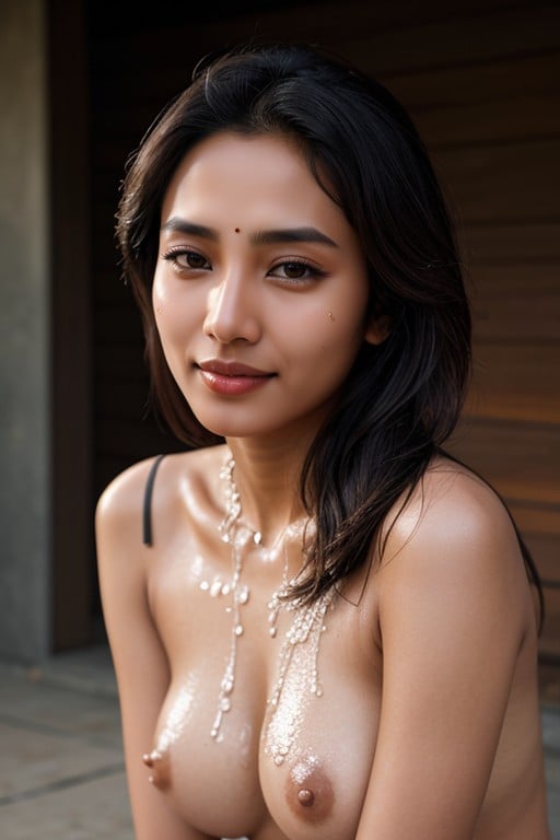 Nepali Girl Cum Dripping AI Porn