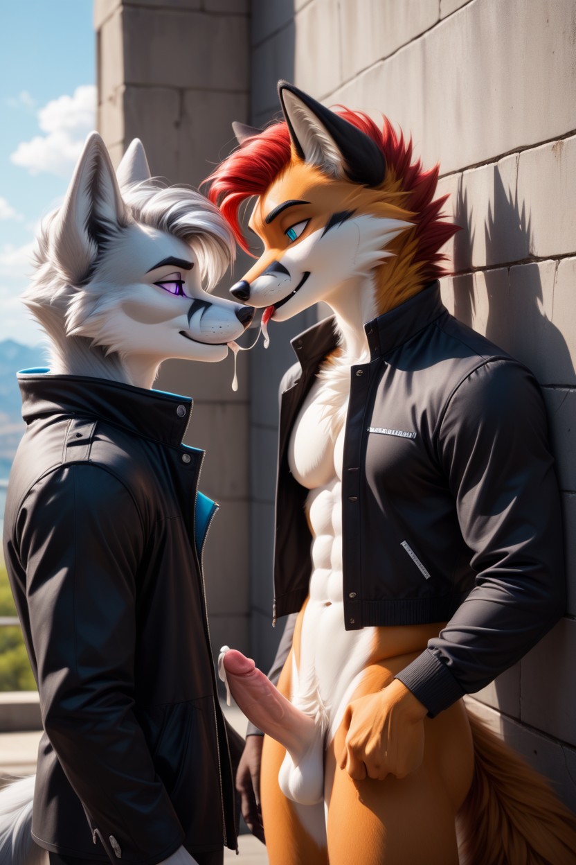 Fox, Hairs, Red Locks Of Hair Porno IA Gay