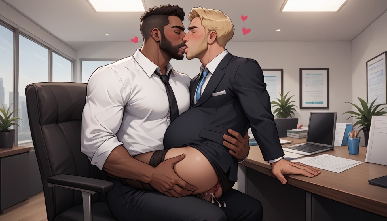 Large Breasts, 2 People, Skirt AI Gay Porn