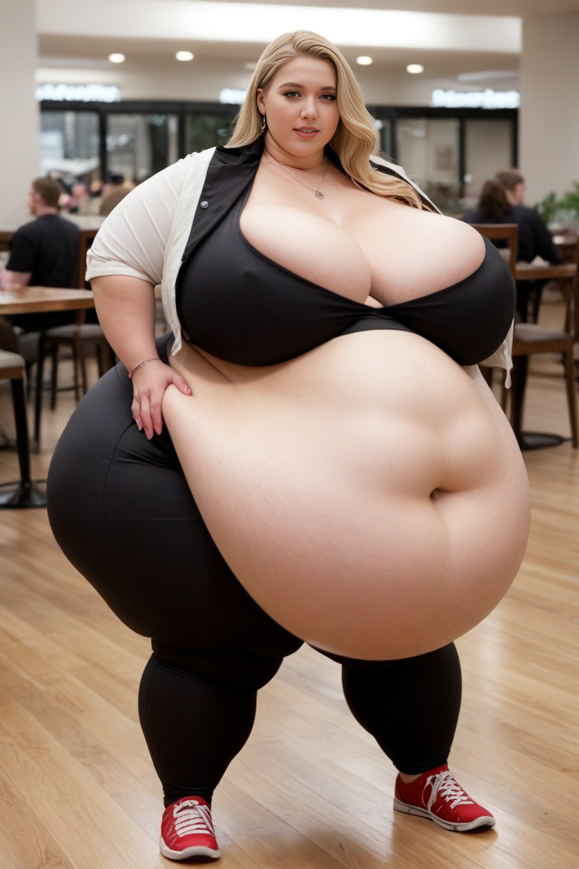 Ssbbw, Ssbbw, Ojos Marrones Porno IA