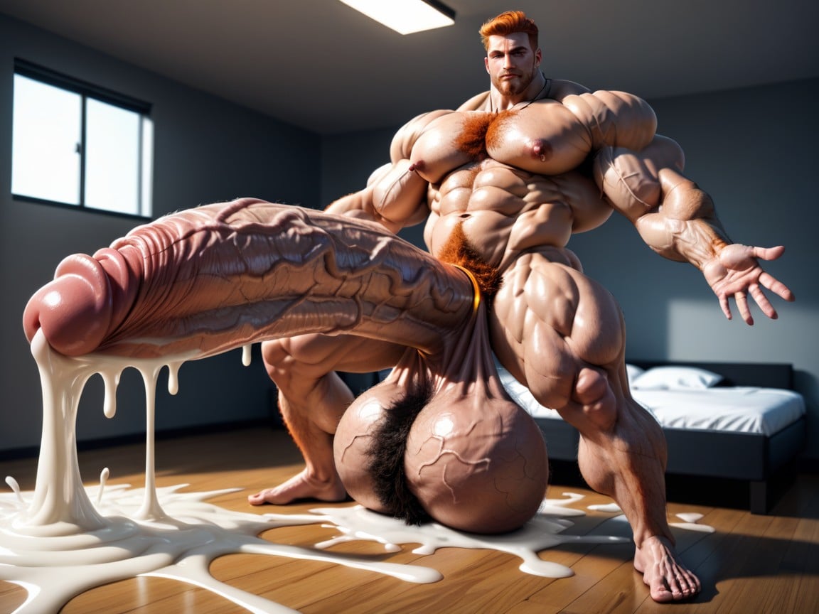 Noon, Extreme Hyper Cock, Full Body AI Gay Porn