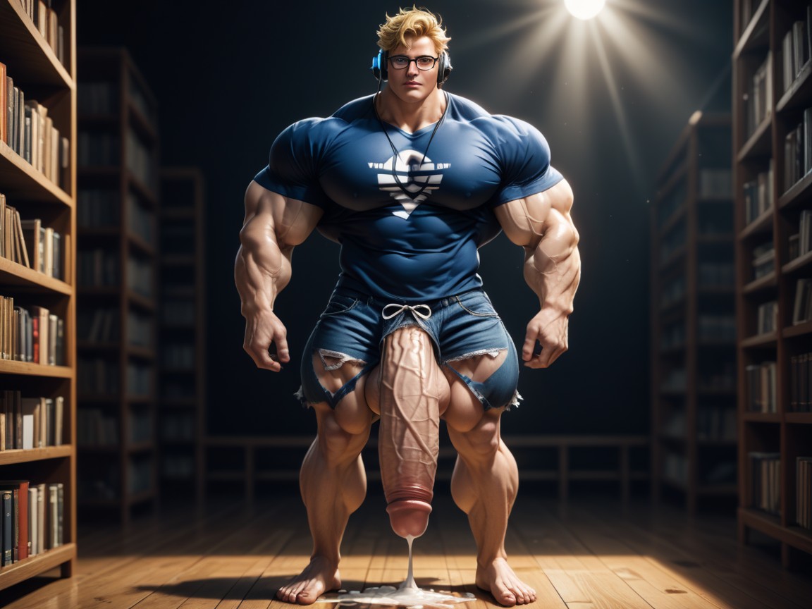 Lbs Of Pure Muscle, 1 Person, Angelic Face AI Gay Porn
