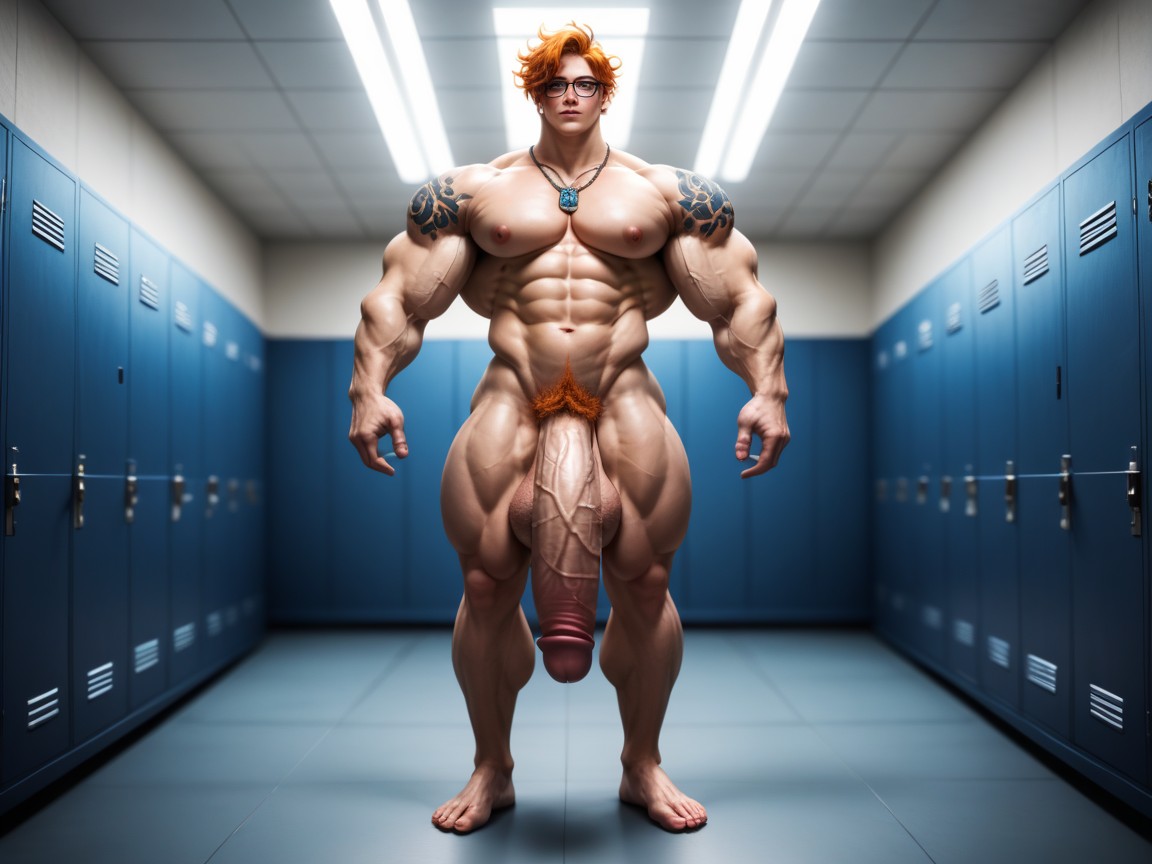 Gigantic, Looking At Viewer, Perfect Face AI Gay Porn