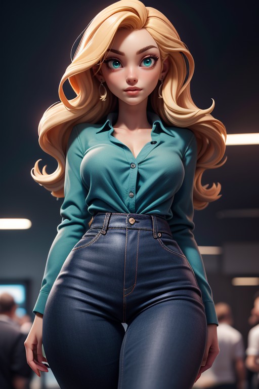 K, 3d (cartoon), Blue Nails Porno IA