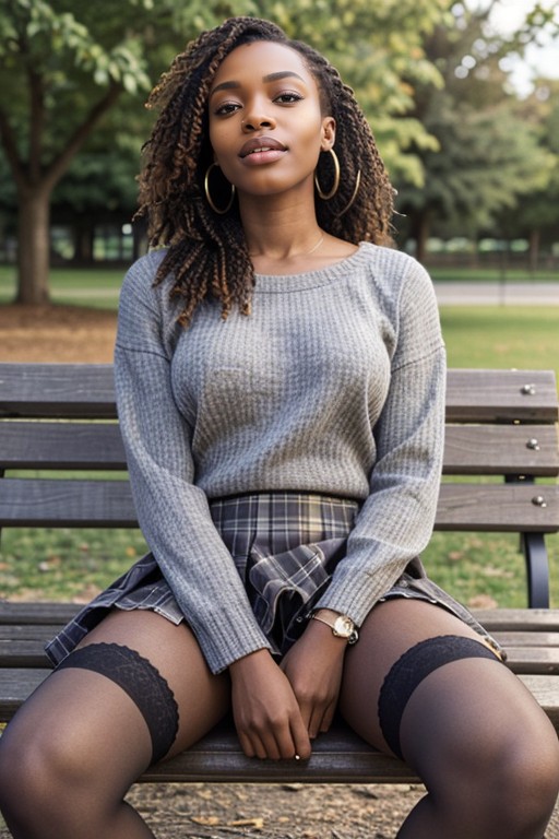 Large Hoop Earrings, Smileshe Is Wearing A Top, Hard NipplesPorno IA