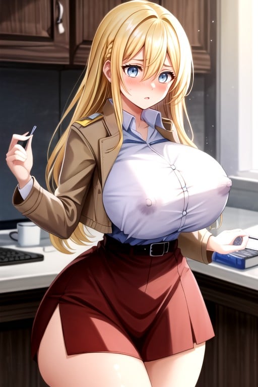 Mega Bottomheavy, Korean Dress, Historia (attack On Titan)  AI Porn