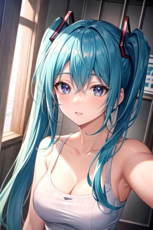 Prison, Éclairage De Contour, Hatsune MikuPorno IA