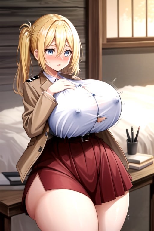 Breast Expansion, Korean Dress, Historia (attack On Titan)  Hentai AI Porn