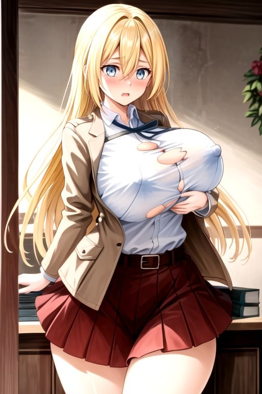 Extremely Large Ass, Historia (attack On Titan) , Mega Bottomheavy AI Porn