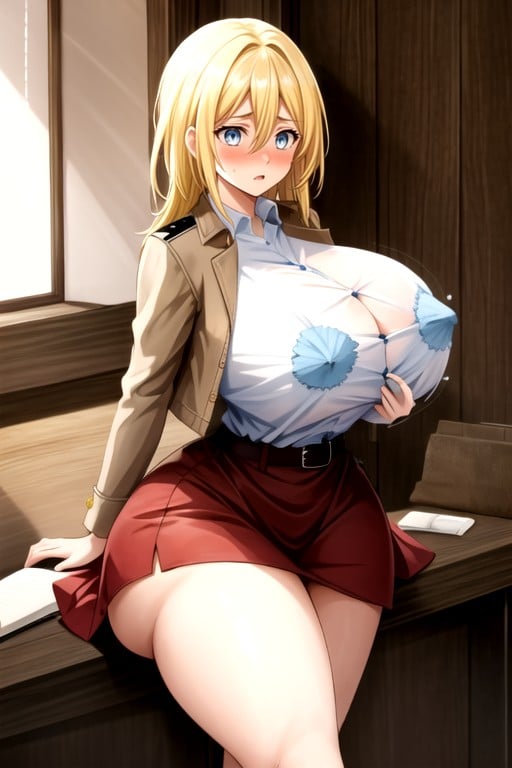 Vestido Coreano, Mega Bottomheavy, Historia (attack On Titan) Hentai IA pornografia