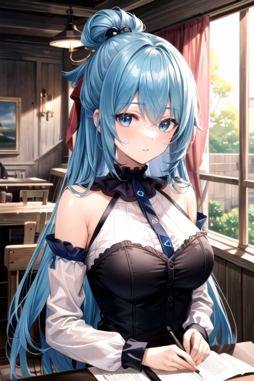 Aqua (konosuba) Hentai IA pornografia