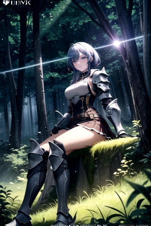 Full Body, Forest, Armor AI Porn