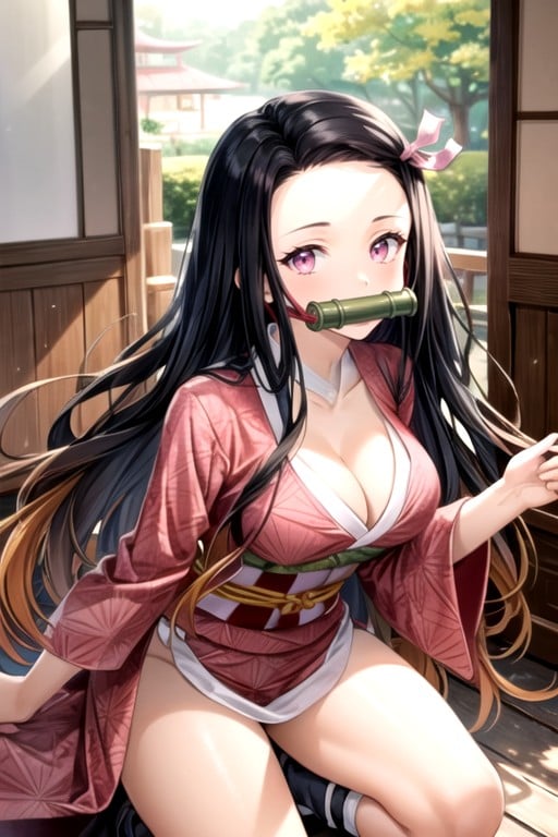 Nezuko (demon Slayer) Pornografia de IA