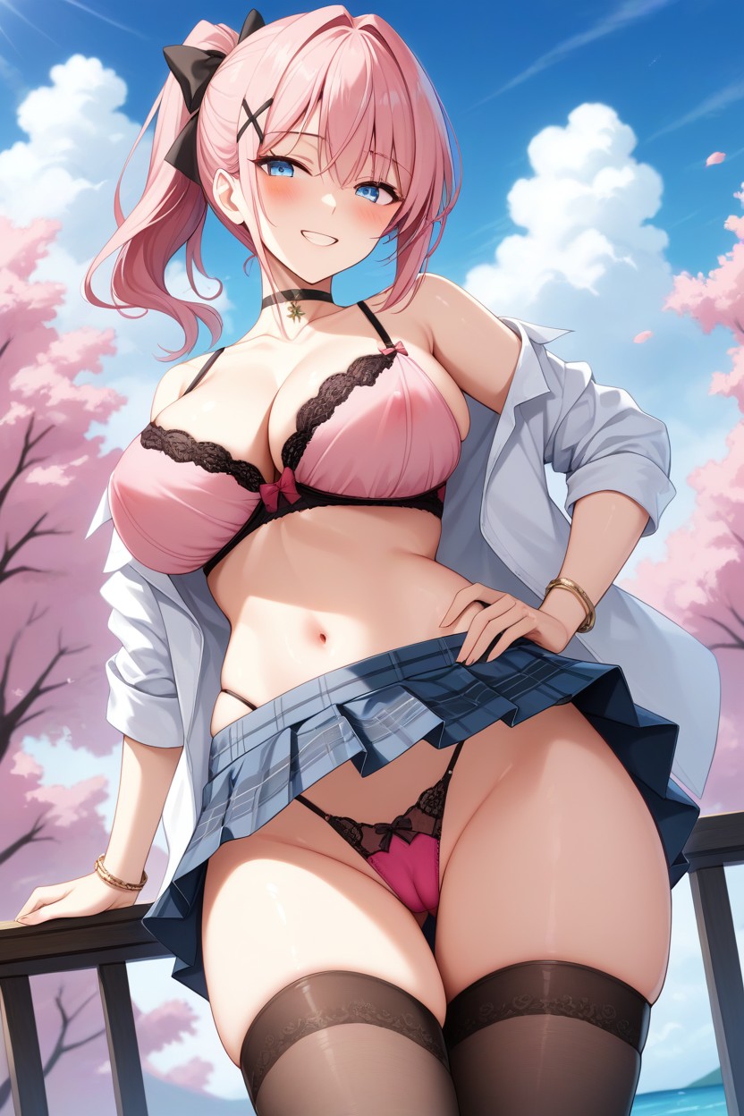 Bra, Collarbone, Stomach Hentai AI Porn