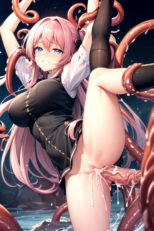 Bound Arms Up, Vaginal Penis Tentacles Sex, Leg Upclenched TeethPorno AI Hentai