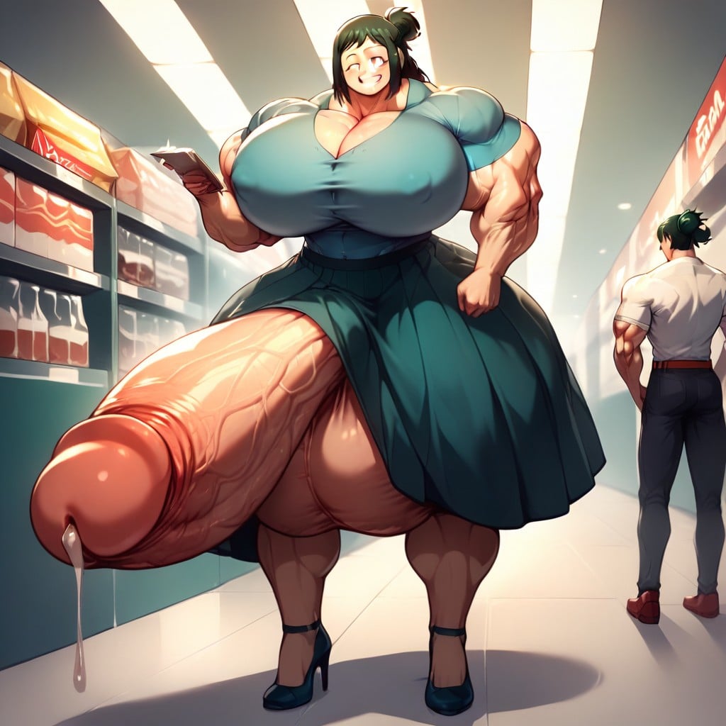 Precum, Walking, Smirk Hentai AI Porn