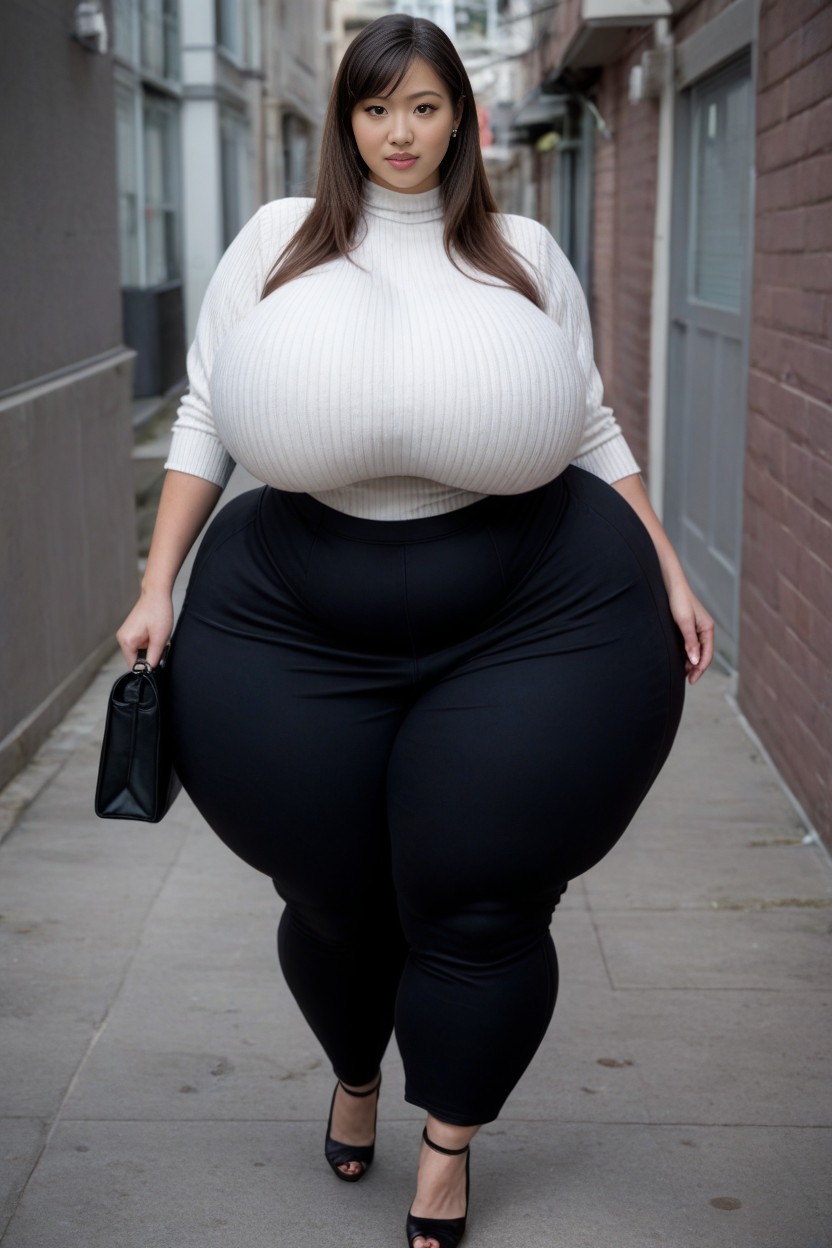 Ghetto Booty, Top Down, Extreme Huge Massive Hyper Booty AI Porn