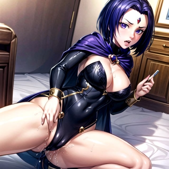 Orgasmo, Raven (teen Titans), Adicionar Detalhe Pornografia de IA