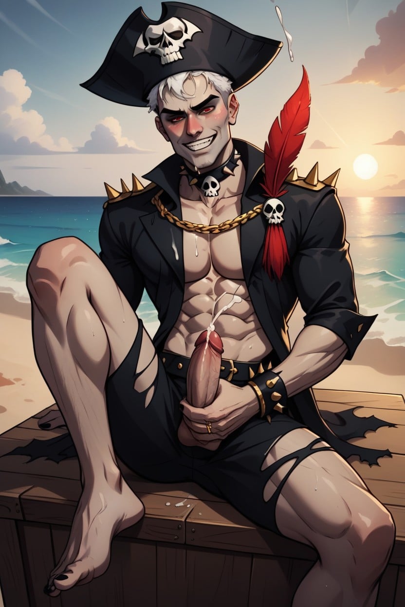 Horny, 20s, One Leg Up On A Box AI Gay Porn