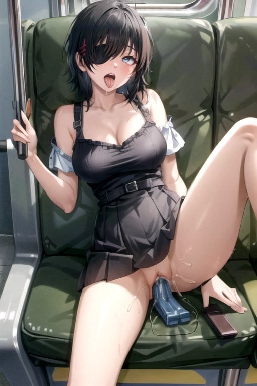 Train, Dildo Insertion , Himeno (chainsaw Man) AI Porn