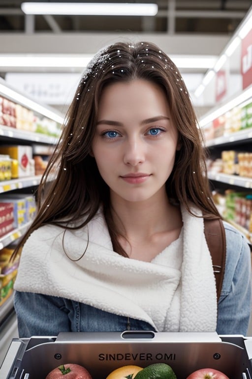 Night, 18, Grocery AI Porn