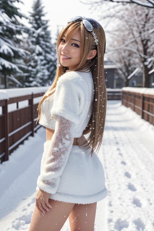 Long Length, Arms Behind Back, Gyaru AI Porn