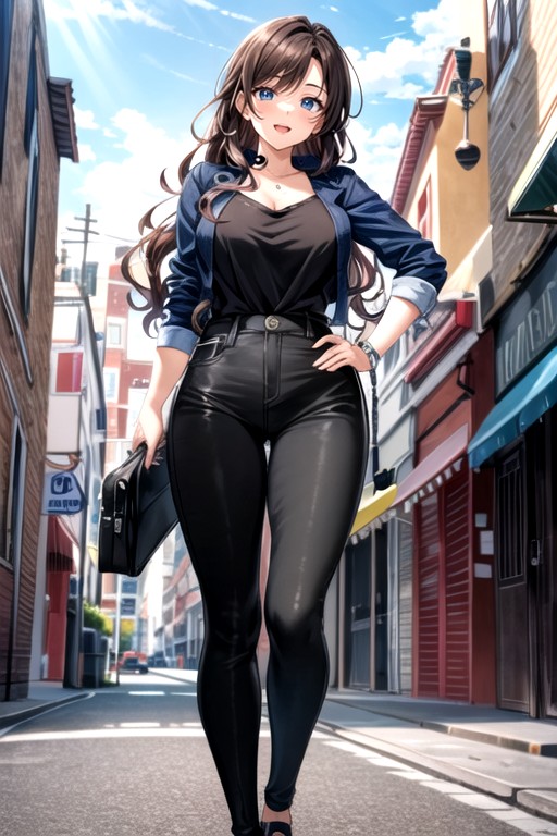 Road, From Below, Detective Conan Hentai AI Porn