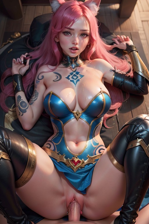 Dark Skinned Female, Long Hair, In Armor AI Porn
