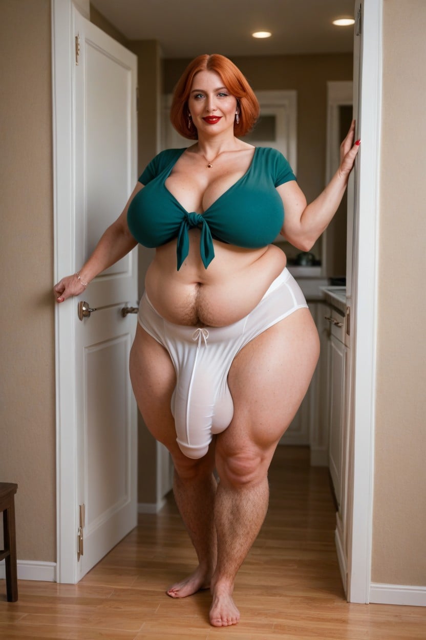 White Boxer Briefs, 60+, Lois Griffin Shemale AI Porn