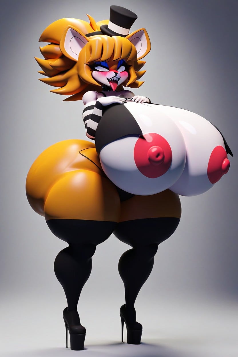 Oild Skin, Marionette From Fap Nights Att Frennia, Breast Expansion AI Gay Porn