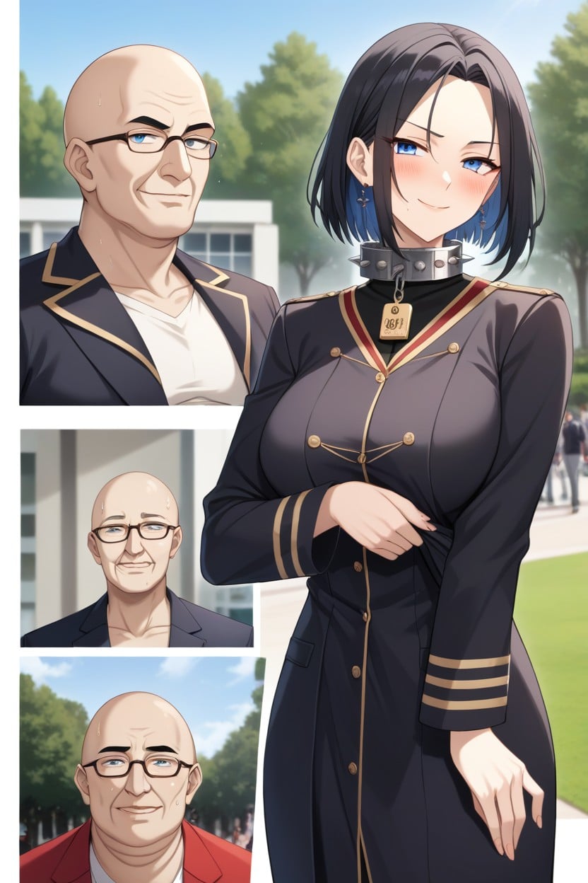 Smug Expression, Relax, Ryougi Shiki Hentai AI Porn