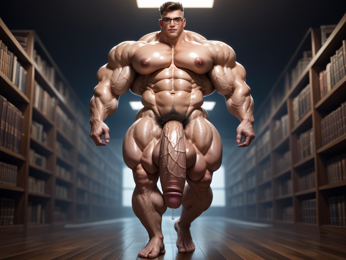 Bulky Muscle, Gigantic Pectorals And Nipples, Extreme Muscles Porno IA Gay