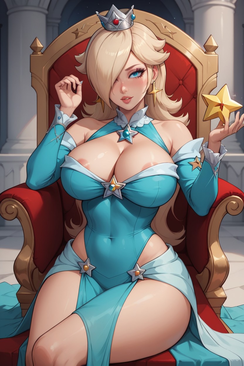 Palace, Large Bang That Covers Her Right Eye, K Hentai AI Porn
