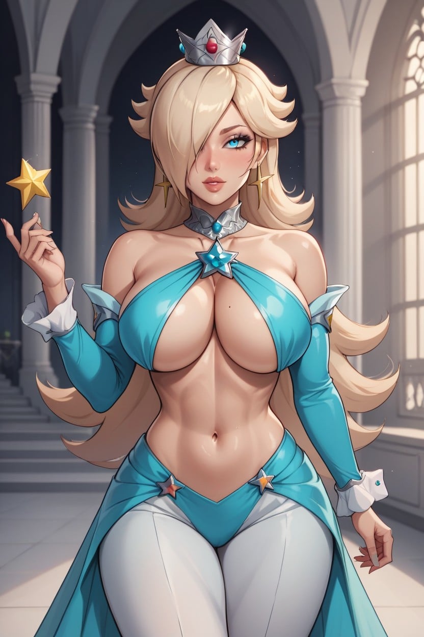 Pleased, Princess Rosalina, Model Hentai AI Porn