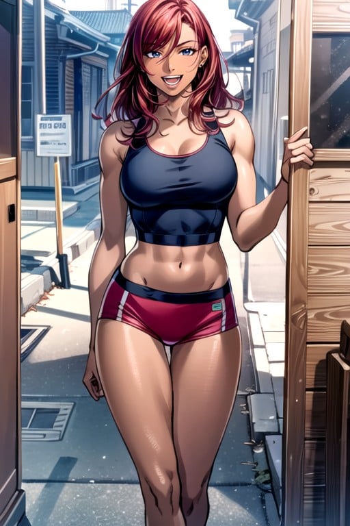 Comic, Cute, Sporty Shorts AI Porn