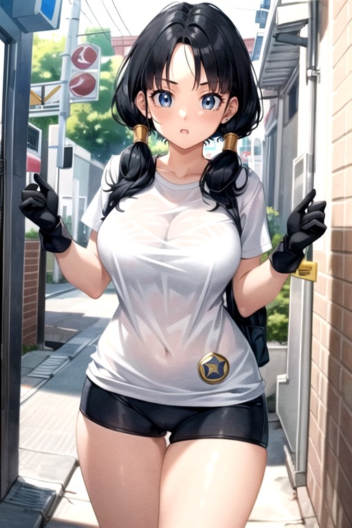 Transparent Clothes, Videl (dragon Ball Z), VeinteañeraPorno AI Hentai