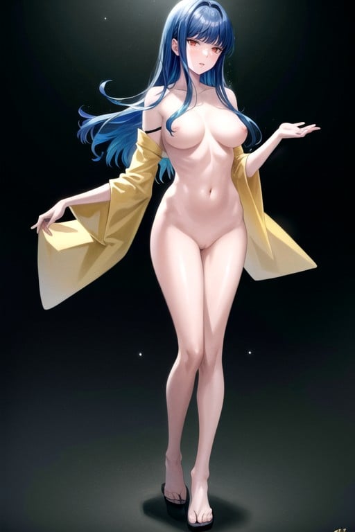 Full Body, Yuki Jyorou (shin Megami Tensei), Naked AI Porn