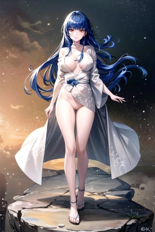 Desnuda, Yuki Jyorou (shin Megami Tensei), Cuerpo CompletoPorno AI Hentai