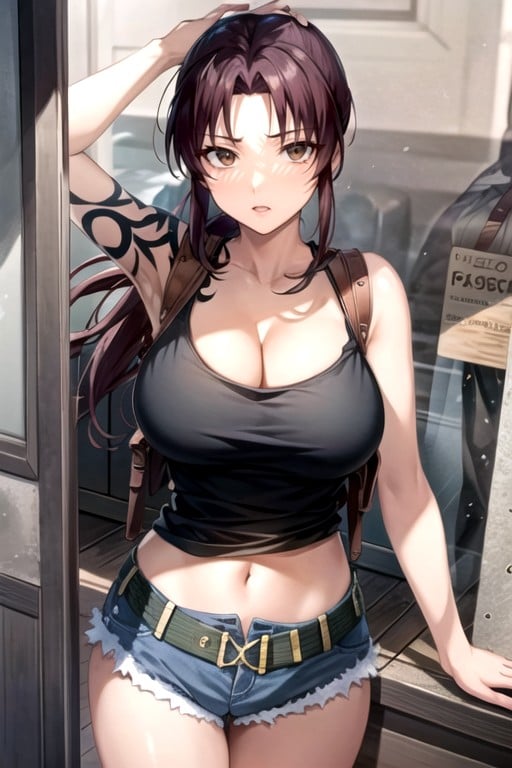 Revy (black Lagoon) Hentai IA pornografia