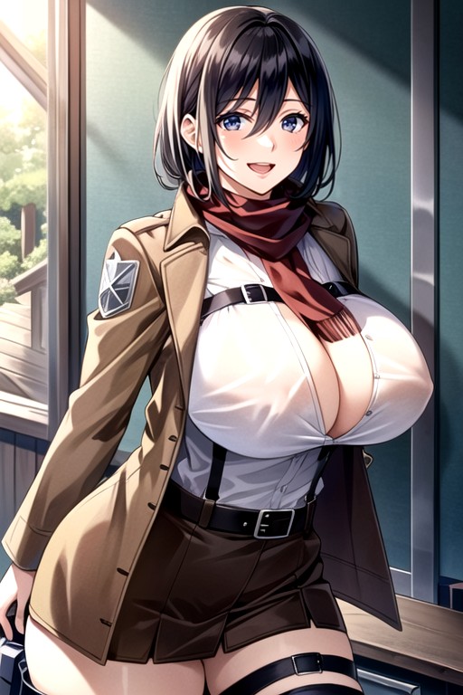 Mignon, Mikasa Ackerman (attack On Titan), Cul ÉnormePorno IA Hentai