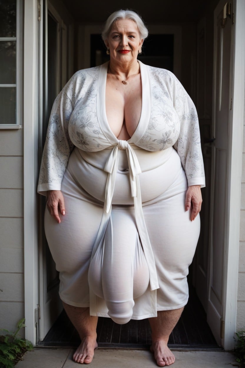 Extremely Large Ass, Straight, Fat Shemale AI Porn