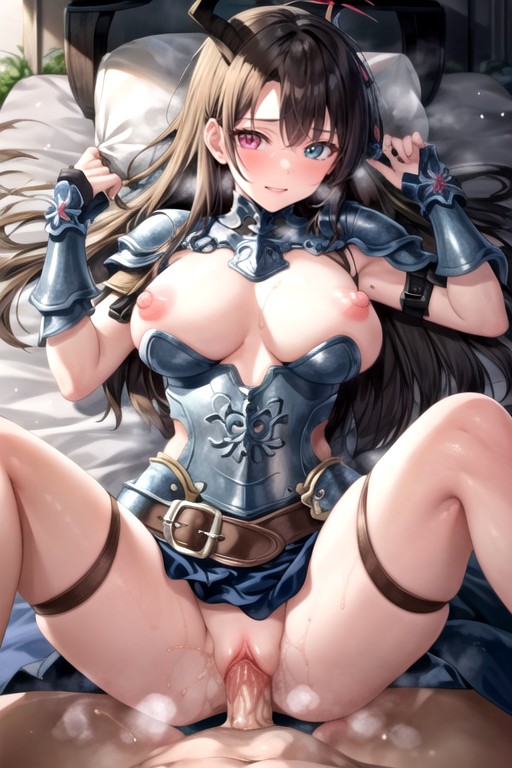 Black Hair Hairstyle Black Hair, Sabaton, Gorget Hentai AI Porn