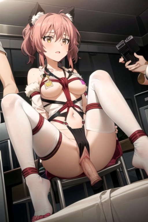 Corpo Todo, Mika (idolmaster), Braços Atrás Das Costas Hentai IA pornografia