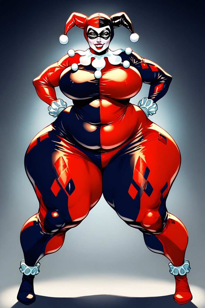 Harley Quinn, Extremely Bottom Heavy, Dc ComicsAI黄片