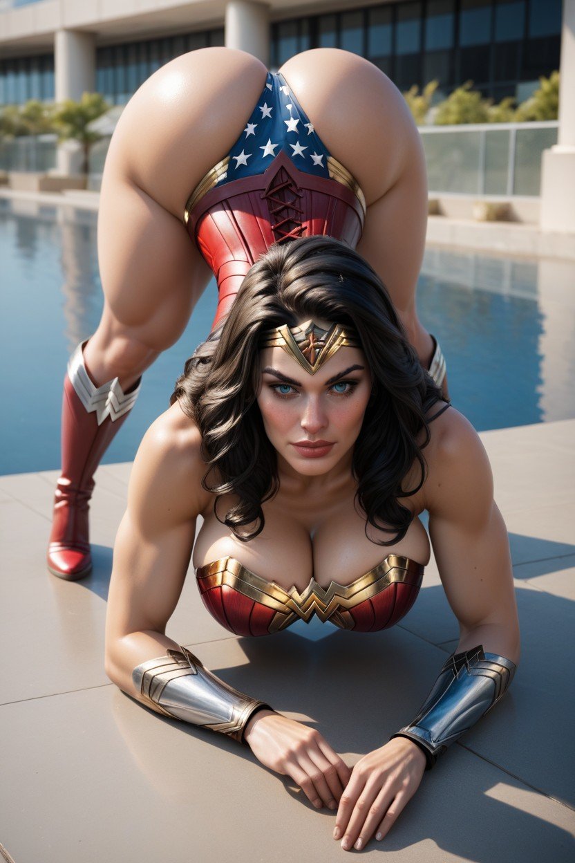 趴在地上, Wonder Woman, Convention CenterAI黄片