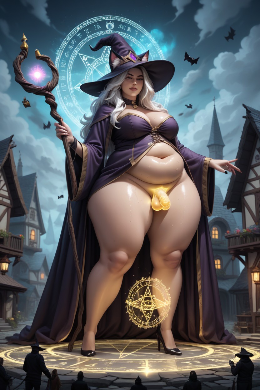 Giant, Erection, Thick Thighs AI Gay Porn