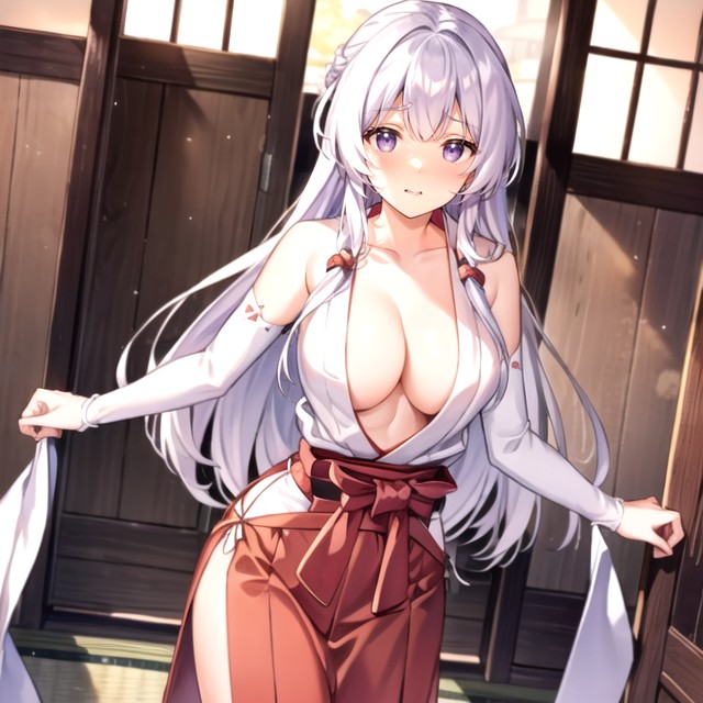 White Stoking, Urine, Waist Shot Hentai AI Porn