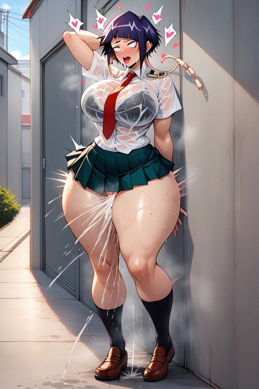 Extremely Large Ass, Tie, Sweat Everywhere AI Porn