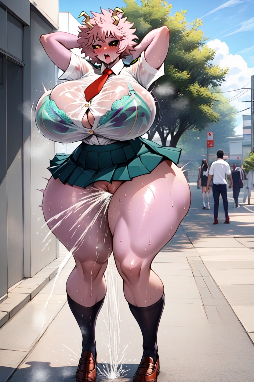 Squirting, Japanese School, Wide Hips AI Porn